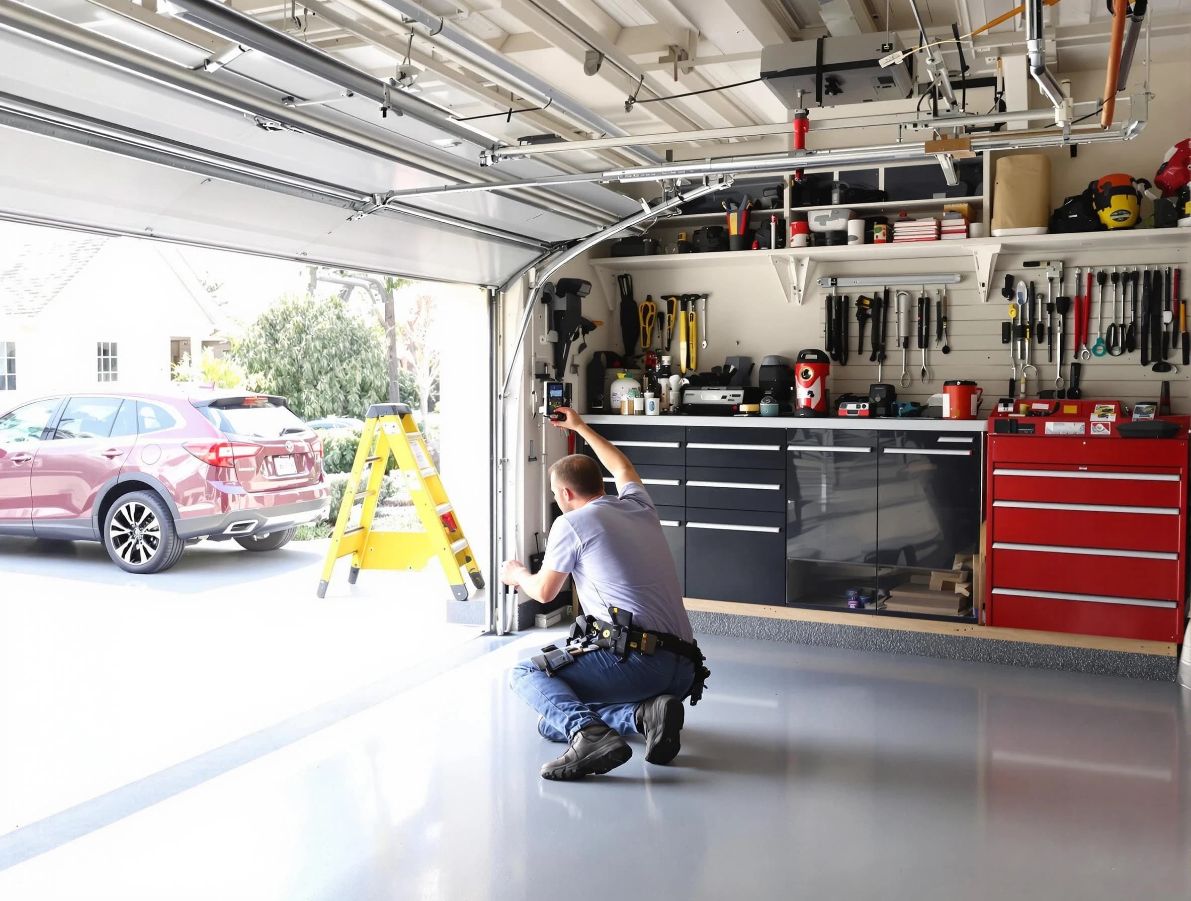 Local garage door repair service by Union City Garage Door Repair in Union City